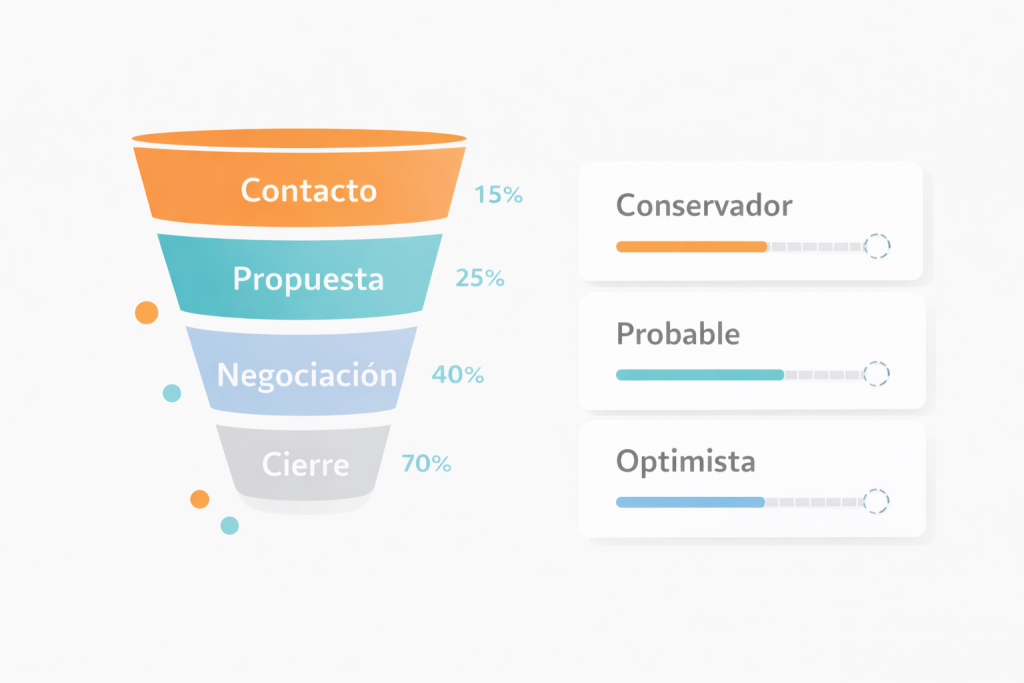 Previsión de ventas sin fantasías