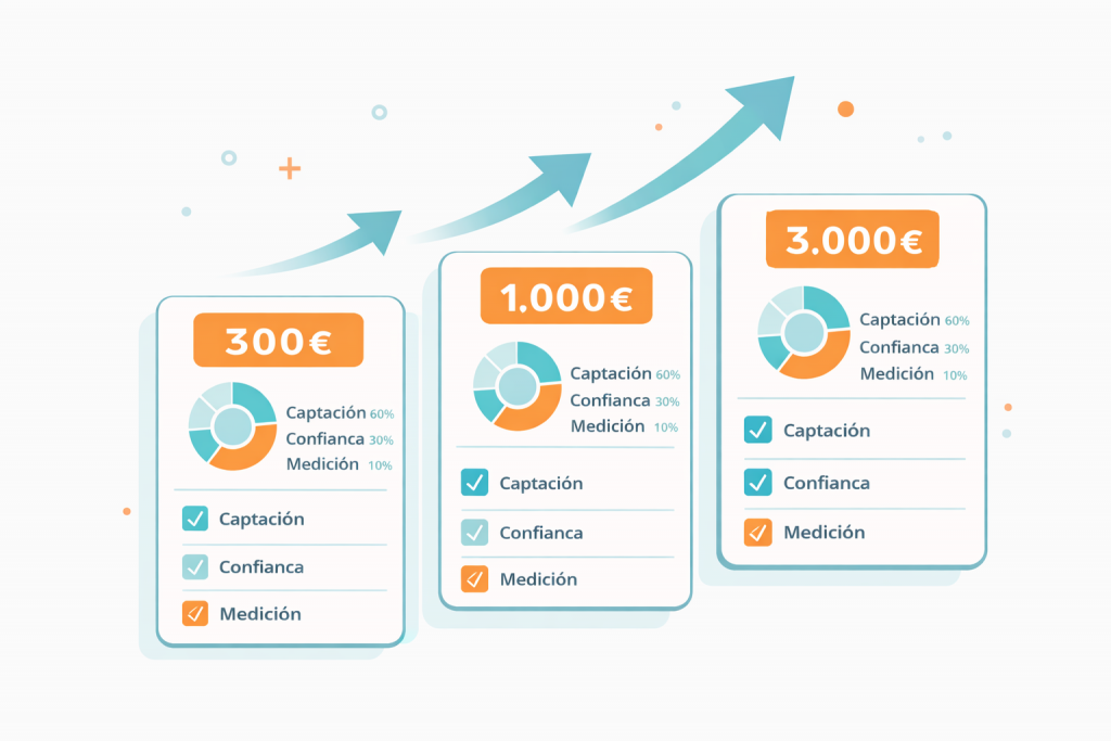 Presupuesto de marketing sin tirar el dinero