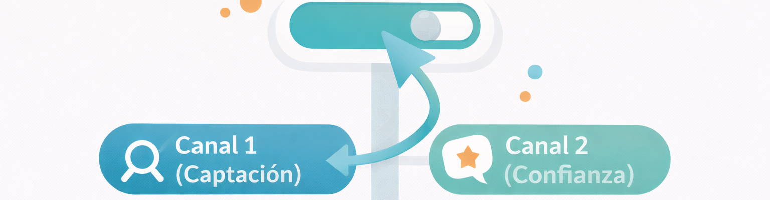 Elegir canal de marketing: canal de captación y canal de confianza