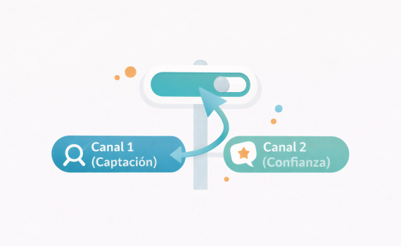 Elegir canal de marketing: canal de captación y canal de confianza