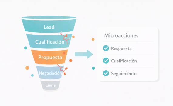 Embudo de ventas: dónde se pierde el dinero